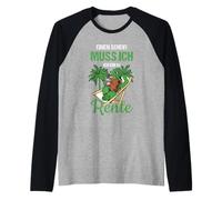 Pensionierung Einen Scheiß Muss Ich Ich Bin in Rente Raglan Baseball Tee