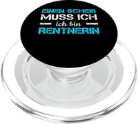 Pensionierung Einen Scheiß Muss Ich Ich Bin Rentnerin Rente PopSockets PopGrip for MagSafe