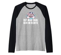 Pensionierung Ist Mir Egal Bin in Rente Raglan Baseball Tee