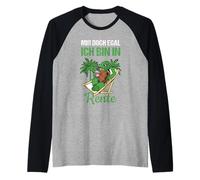 Pensionierung Mir Doch Egal Ich Bin in Rente Raglan Baseball Tee