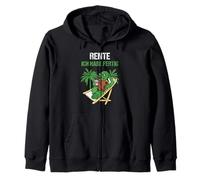 Pensionierung Rente Ich Habe Fertig Rente Zip Hoodie