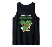 Pensionierung Ruhestand Ich Habe Fertig Rente Tank Top