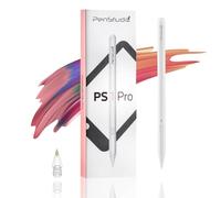Penstudio Stylus Pen for Apple iPad 2018-2024丨USB-C 2X Faster Charge丨Best Alternative to Apple Pencil 2nd 1st Generation丨Durable Metal Replacement Tips, Palm Rejection, Tilt Sensitivity, Shortcuts.