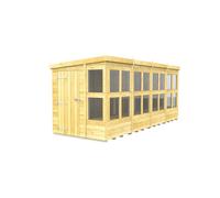Pent Potting Shed 16ft x 6ft Fast & Free 2-5 Nationwide Delivery