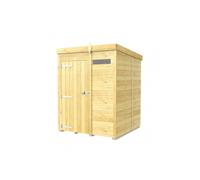 Pent Security Shed 5ft x 5ft Fast & Free 2-5 Nationwide Delivery