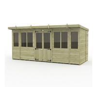 Pent Summer House 16ft x 6ft Fast & Free 2-5 Nationwide Delivery