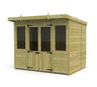 Pent Summer House 8ft x 7ft Fast & Free 2-5 Nationwide Delivery
