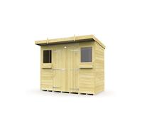 Pent Summer Shed 8ft x 4ft Fast & Free 2-5 Nationwide Delivery
