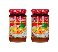 Penta Instant Thai Tom Yum Paste, Authentic Sour Spicy Thai Soup Paste, Thailand Select Certified, 230g (Pack of 2)