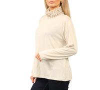 Penta Threads Lightweight Long-Sleeves Jumpers for Women UK Ladies Italian Lagenlook Tunic Knit Tops Casual One Size Blouse UK 10-18 (UK, Alpha, One Size, Regular, Regular, Stone, Turtle Neck)