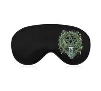 Pentacle Altar Pentagram Forests Eye Mask for Women Men Cute Sleep Masks Soft Patch Blackout Eye Cover Travel Blindfold