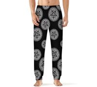 Pentacle Altar Pentagram Men's Pajama Pants Soft Lounge Bottoms With Pocket Sleep Pants Loungewear