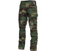 Pentagon ACU Combat Pants Patrol Tactical Trousers Mens Security Woodland Camo