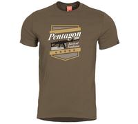 Pentagon Ageron A.c.r. T-Shirt Terra Brown Size X Small