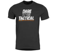 Pentagon Ageron 'Dare To Be Tactical' T-Shirt Mens Casual Graphic Black