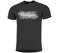 Pentagon Ageron Grunge T-Shirt Mens Trekking Hiking Sports Outdoors Cotton Black