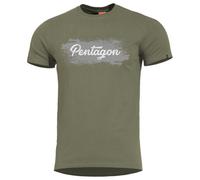 Pentagon Ageron Grunge T-Shirt Olive Size Small