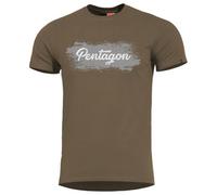 Pentagon Ageron Grunge T-Shirt Terra Brown Size Xx Large