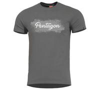 Pentagon Ageron Grunge T-Shirt Wolf Grey Size X Small