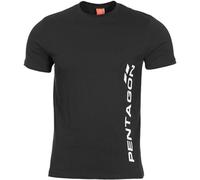 Pentagon Vertical T-shirt - Black