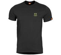 Pentagon Ageron T-shirt Eagle Printed Mens Top Casual Cotton Lightweight Black