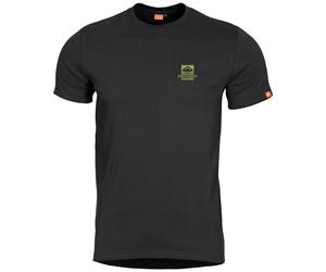 Pentagon Ageron T-shirt Eagle Printed Mens Top Casual Cotton Lightweight Black