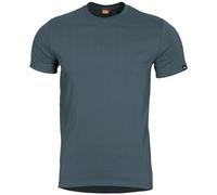 Pentagon Ageron T-Shirt Mens Casual Minimalistic Cotton Plain Charcoal Blue