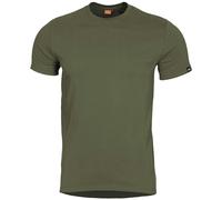 Pentagon Ageron T-Shirt Mens Casual Minimalistic Cotton Plain Olive Green