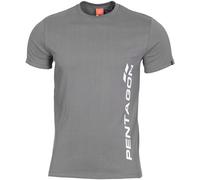 Pentagon Vertical T-shirt - Wolf Grey
