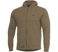 Pentagon Agis Ring Spun Sweater Jacket Mens Outdoor Casual Warm Full Zip Coyote
