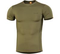 Pentagon Apollo Tac-Fresh T-Shirt Mens Gym Outdoor Workout Quick Dry Top Coyote