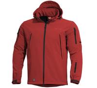 Pentagon Artaxes Soft Shell Tactical Mens Hi Vis Emergency Jacket Trekking Red