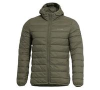 Pentagon Aurora Puffer Jacket Ral 7013 Size Medium