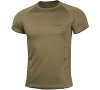 Pentagon Body Shock T-Shirt Gym Workout Top Army Tactical Combat Wear Coyote