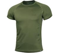 Pentagon Body Shock T-Shirt Olive Green Size Small