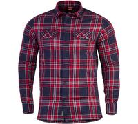 Pentagon Drifter Flannel Shirt Long Sleeve Red Checks Size X Small
