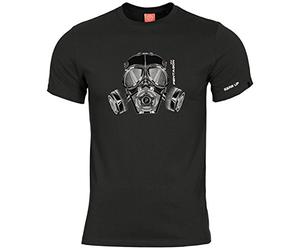 Pentagon Gas-Mask T-Shirt, Black, M