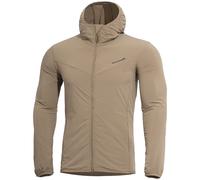 Pentagon Helios Sun Jacket Stretch Hood Breathable Lightweight Mens UPF40 Coyote