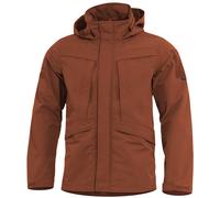Pentagon Hurricane Shell Jacket Trekking Hooded Mens Coat Waterproof Maroon Red