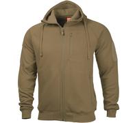 PENTAGON LEONIDAS 2.0 SWEATER WARM MENS TRAVEL HOODIE ARMY PATROL JACKET COYOTE