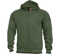 Pentagon Leonidas 2.0 Tactical Sweater Mens Hooded Military Army Warm Camo Green