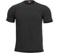 Pentagon Levantes Crew Neck Shirt Mens Polo Quick Dry Tactical Running Top Black