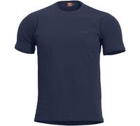 Pentagon Levantes Crew Neck Shirt Mens Tactical Running Polo Travel Navy Blue