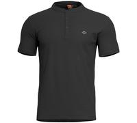 Pentagon Levantes Henley Shirt Mens Top Outdoor Polo Running Tee Hiking Black