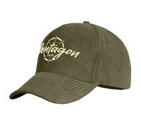 Pentagon Liam Velvet Baseball Cap - Olive Green
