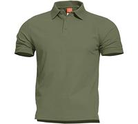 Pentagon Men Aniketos Polo T-Shirt Camo Green, Camo Green, 4XL