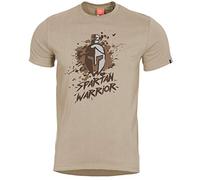 Pentagon Men's Ageron Spartan Warrior T-Shirt Khaki Size L