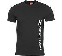 Pentagon Ageron Pentagon Vertical T-Shirt Black Size Large