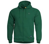 Pentagon Phaeton Zip Hoodie - Maroon Red