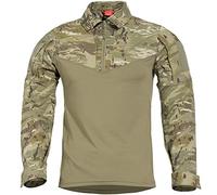 Pentagon Ranger Tac-Fresh Shirt Cadet Military Long Sleeve Army Duty PentaCamo